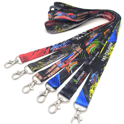 7 Day RUSH - Dye Sublimated Lanyard w/ Full Color Imprint