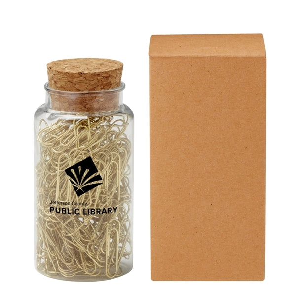 Paperclips in Jar