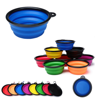Silicone Collapsible Dog Bowl