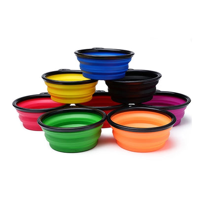 Silicone Collapsible Dog Bowl