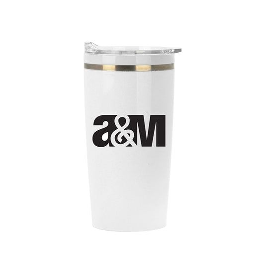 Numo 20 Ounce Stainless Tumbler With Ceramic Trim