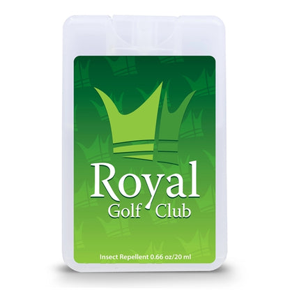 Credit Card Style Natural Insect Repellent Spray