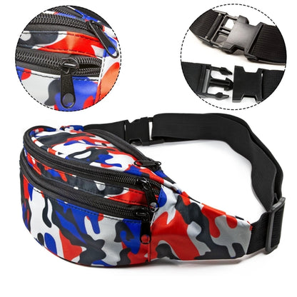 Premium Fanny Pack w/ Three Zippers (13.5" X 5" X 3.5")
