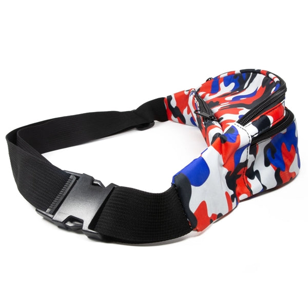 Premium Fanny Pack w/ Three Zippers (13.5" X 5" X 3.5")