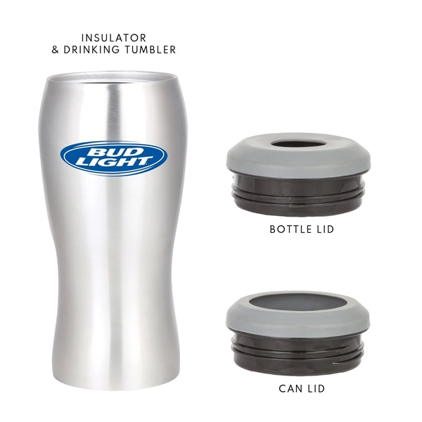Chillz - Stainless Steel Bottle & Can Insulator