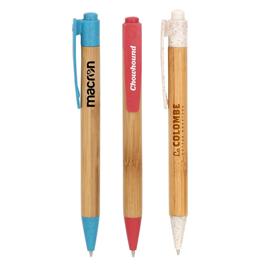Yosemite Bamboo Ballpoint + Wheat Straw Accent