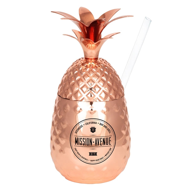 Pineapple 14oz. Stainless Cup w/ Lid