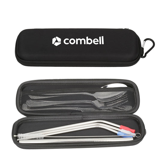 Stainless Steel Utensil Set with Case