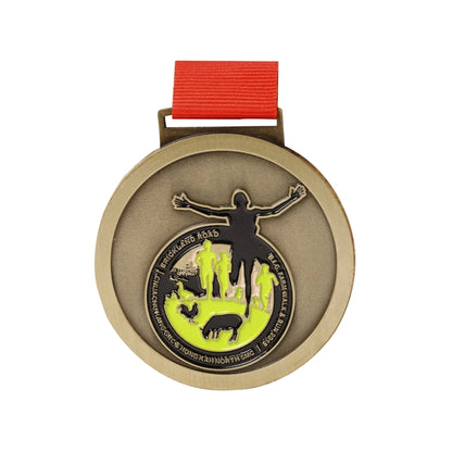 Medallion w 1.5" Ribbon