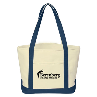 Medium Starboard Cotton Canvas Tote Bag