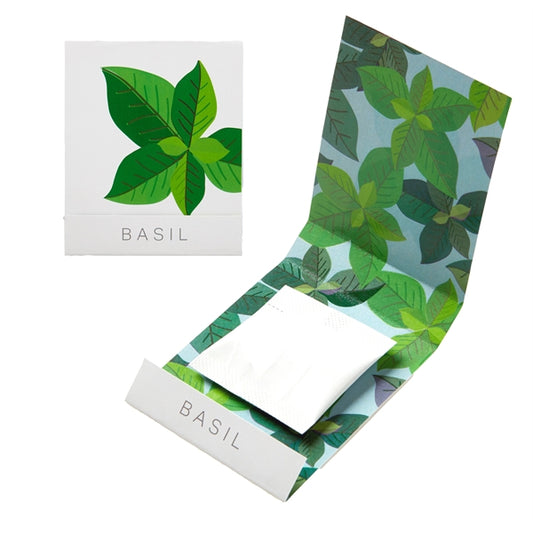 Basil Seed Matchbooks