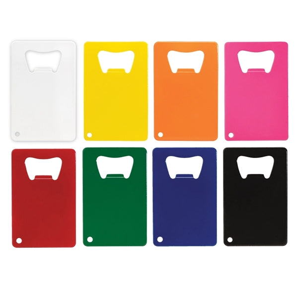 Credit Card Powder Coated Bottle Opener