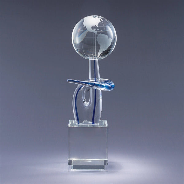 Voyager Art Glass Crystal Award