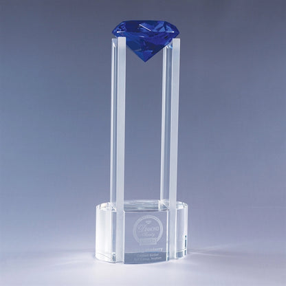 Sky Diamond Optic Crystal Award
