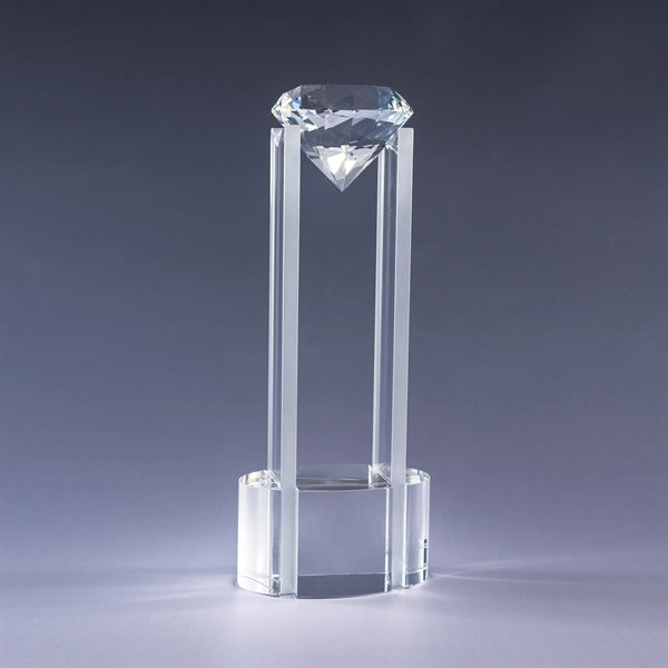 Sky Diamond Optic Crystal Award