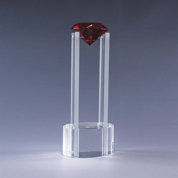 Sky Diamond Optic Crystal Award