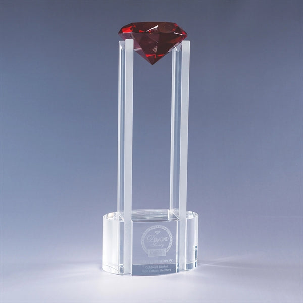 Sky Diamond Optic Crystal Award