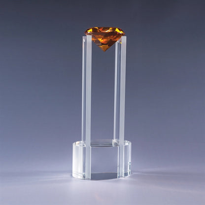Sky Diamond Optic Crystal Award