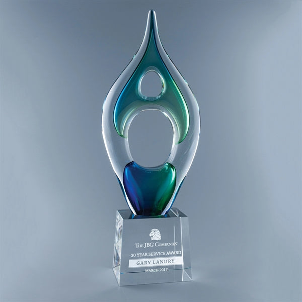 Escape Art Glass Crystal Award