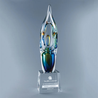 Illusion Art Glass Crystal Award