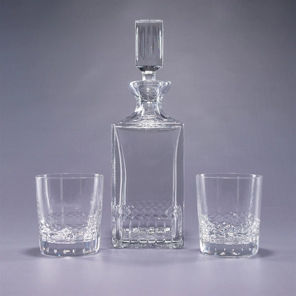 Exception 3 Piece Crystal Barware Gift Set