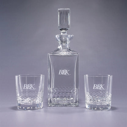 Exception 3 Piece Crystal Barware Gift Set