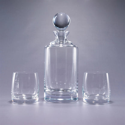 Uptown/Meridian 3 Piece Crystal Barware Gift Set