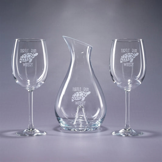 Essence/Colossal 3 Piece Crystal Red Wine Gift Set
