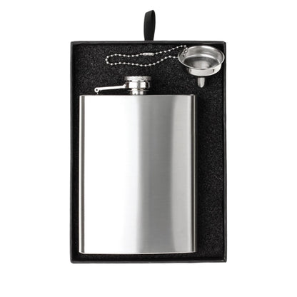 Oakhurst 8 oz. Flask and Funnel Gift Set