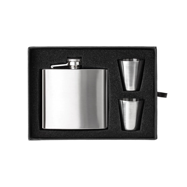 The Duncan Flask and Shot Glass Gift Set