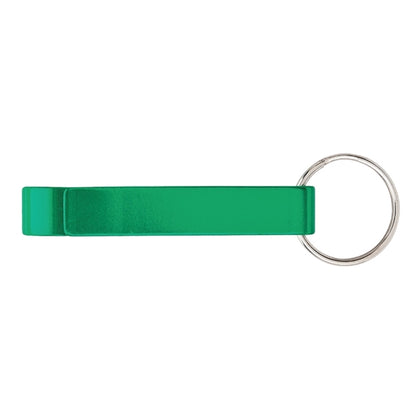 Anodized Aluminum Bottle Opener Keyring