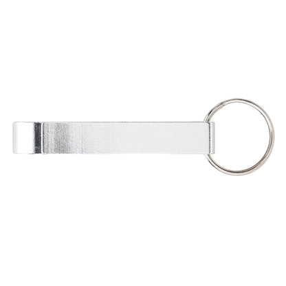 Anodized Aluminum Bottle Opener Keyring