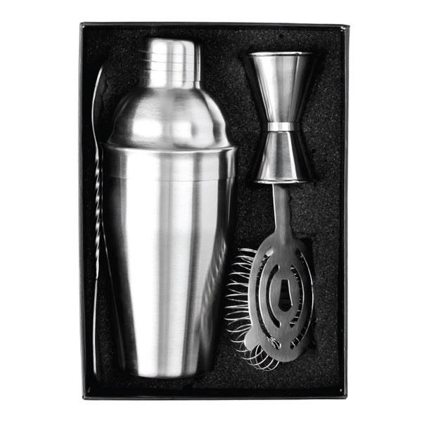 Bartender's Mixology Cocktail Shaker Bar Set