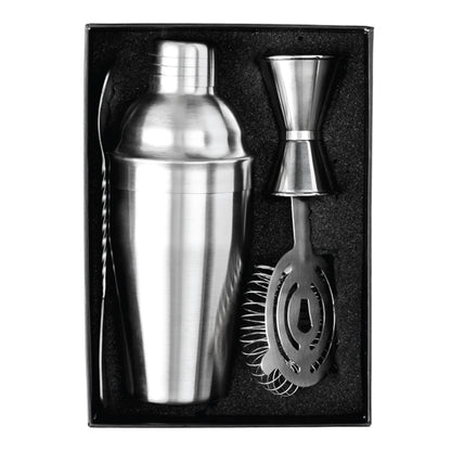 Bartender's Mixology Cocktail Shaker Bar Set