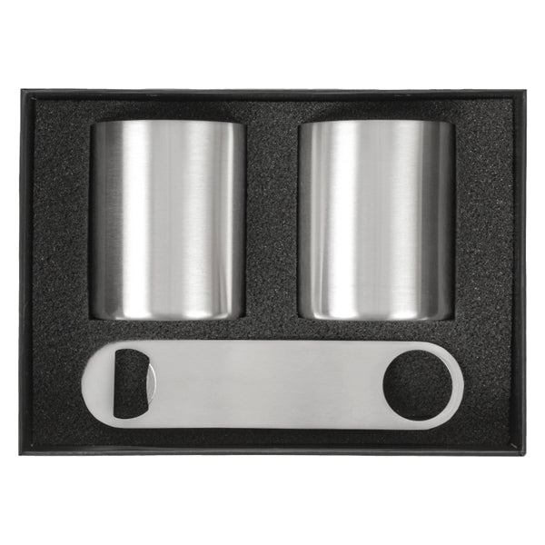 Tibeti Double Whiskey Cup & Speed Opener Set