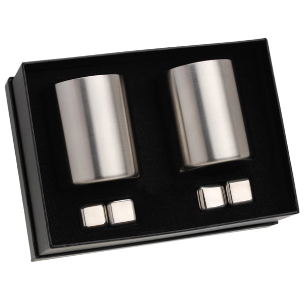 McGraw's Double Whiskey Cup & Cube Set