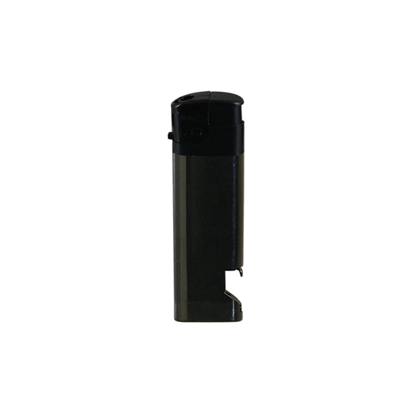 Solid Electronic Lighter w/Bottle Opener