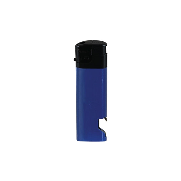 Solid Electronic Lighter w/Bottle Opener