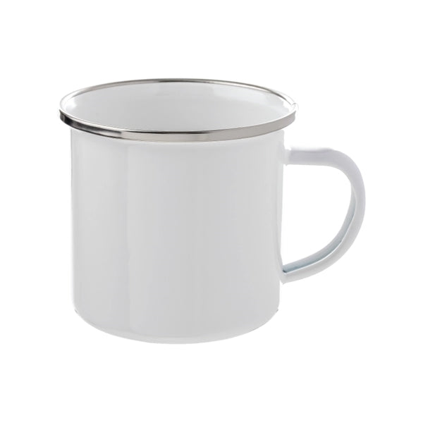 12 oz. Camper Enamel Mug w/Full Color Sublimation