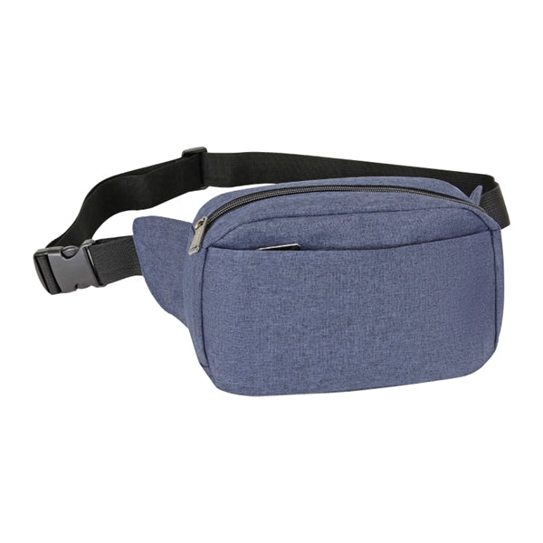 Heather 3-Zipper Fanny Waist Pack