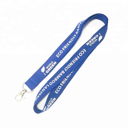 Recycled PET Full ColoLanyard Custom Imprint ID Badge Holder