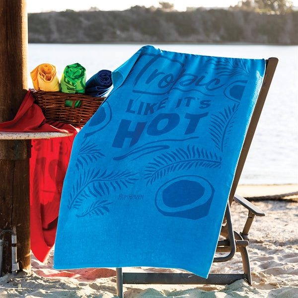 Promotional Velour Beach Towel