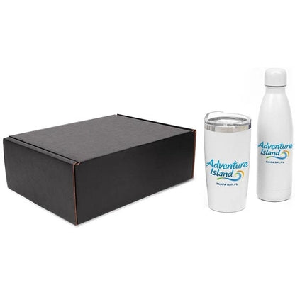 Stainless Steel 17oz. Tumbler & 22oz. Bottle Set