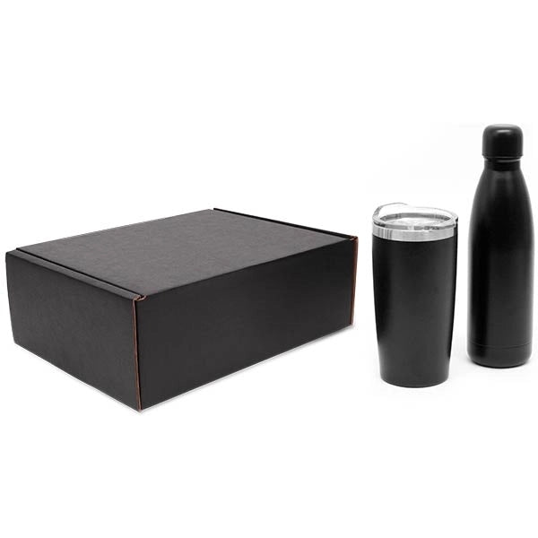Stainless Steel 17oz. Tumbler & 22oz. Bottle Set