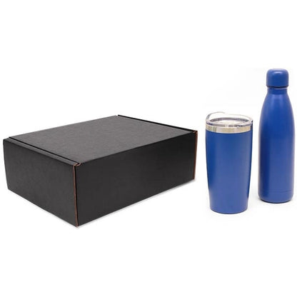 Stainless Steel 17oz. Tumbler & 22oz. Bottle Set