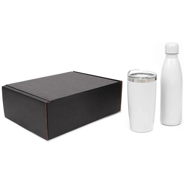 Stainless Steel 17oz. Tumbler & 22oz. Bottle Set