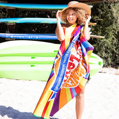 Heavyweight Subli-Plush Velour Beach Towel
