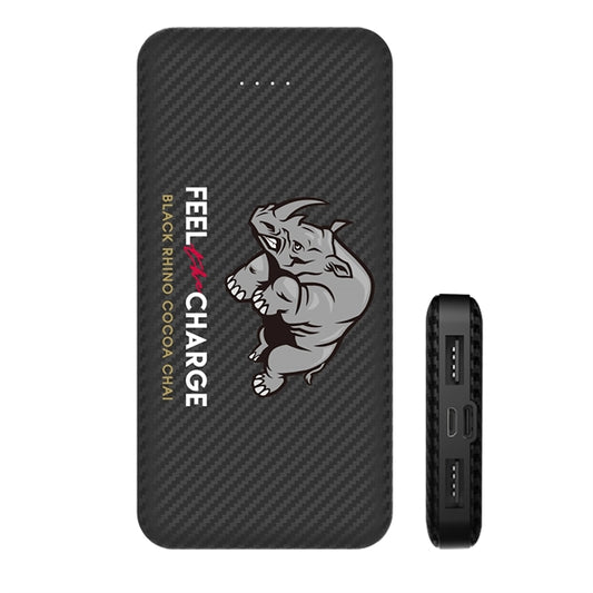 10000 MAH CARBON FIBER POWER BANK