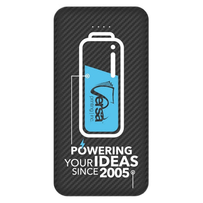 10000 MAH CARBON FIBER POWER BANK