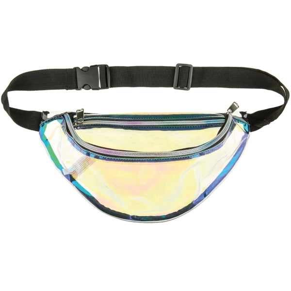 Clear Reflective Holographic Fanny Pack